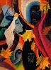  "Осень" акрил,70.50 см,1997 год